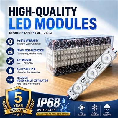 7415 IP68 DC12V Mini 3 LED moduli